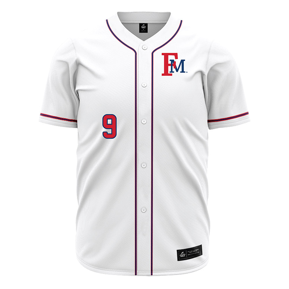 Francis Marion - NCAA Baseball : Charlie Bussey III - White Jersey-0