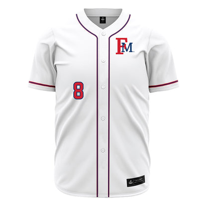 Francis Marion - NCAA Baseball : Adrian Nina - White Jersey-0