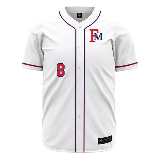 Francis Marion - NCAA Baseball : Adrian Nina - White Jersey-0