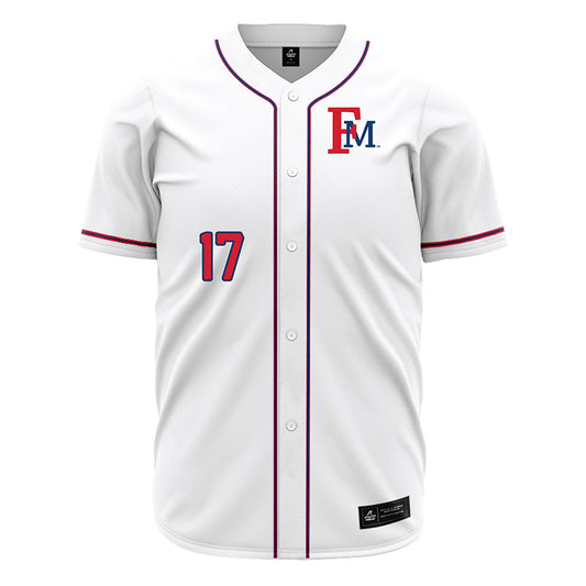 Francis Marion - NCAA Baseball : Jackson Madden - White Jersey-0