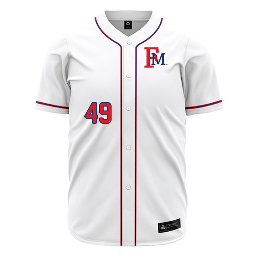 Francis Marion - NCAA Baseball : Caleb Oakley - White Jersey-0