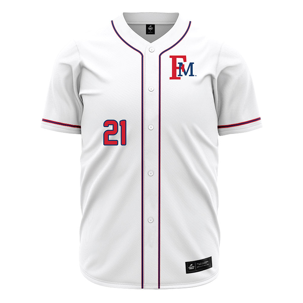 Francis Marion - NCAA Baseball : Daemon Woodruff - White Jersey-0
