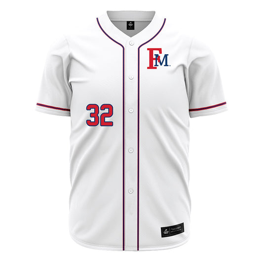 Francis Marion - NCAA Baseball : Braxton Elms - White Jersey-0