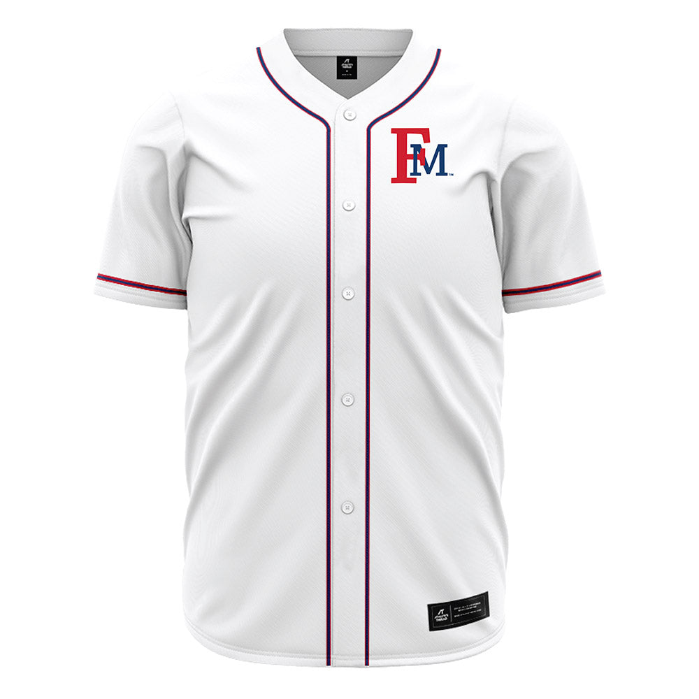 Francis Marion - NCAA Baseball : Trevor Hilton - White Jersey-0
