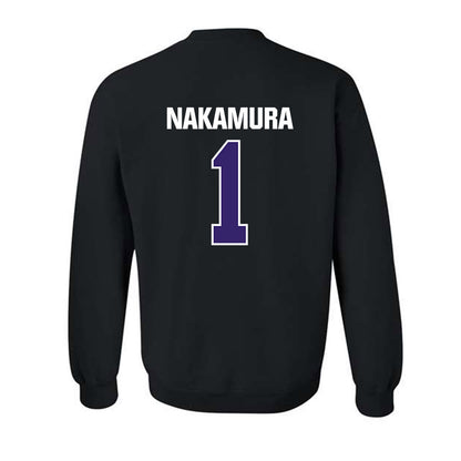 Portland - NCAA Baseball : Logan Nakamura - Crewneck Sweatshirt-1
