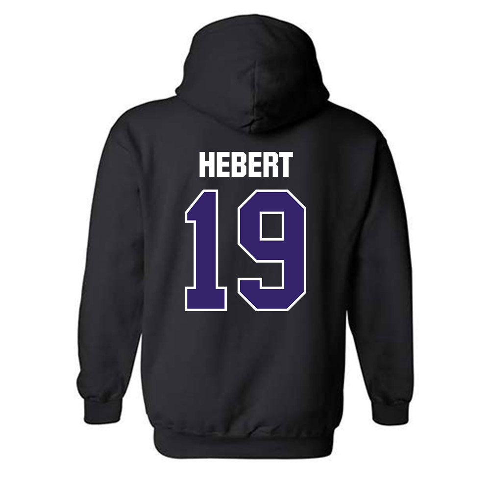Portland - NCAA Baseball : Curtis Hebert - Hooded Sweatshirt-1