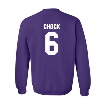 Portland - NCAA Women's Volleyball : Larkin Chock - Crewneck Sweatshirt-1