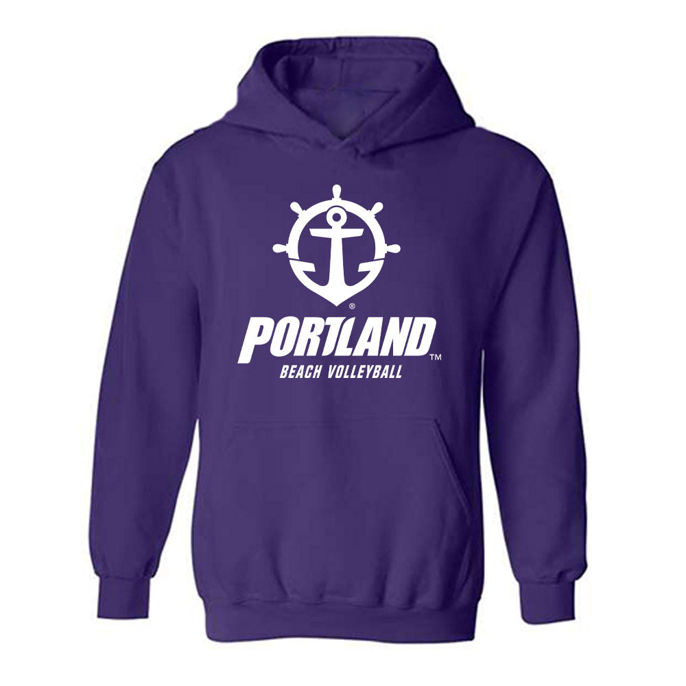 Portland - NCAA Beach Volleyball : Hannah Debban - Hooded Sweatshirt-0