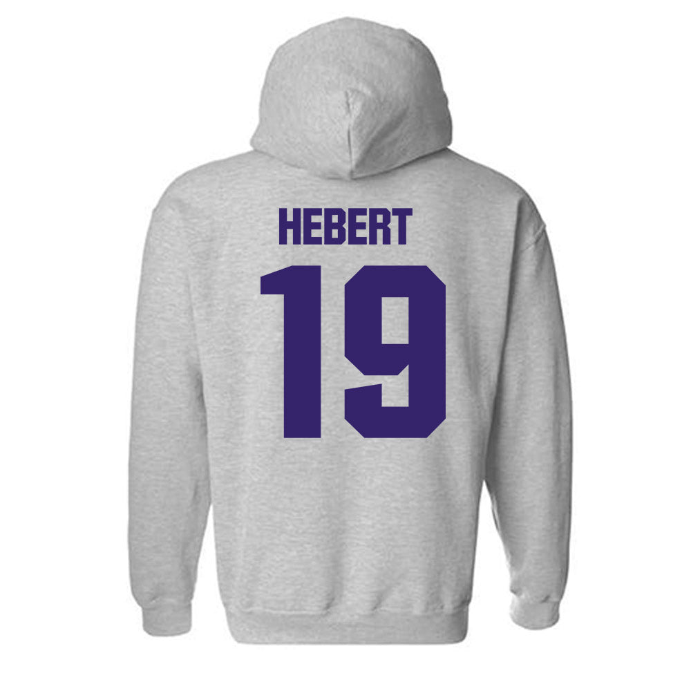 Portland - NCAA Baseball : Curtis Hebert - Classic Shersey Hooded Sweatshirt-1