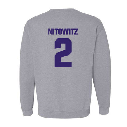 Portland - NCAA Baseball : Cody Nitowitz - Classic Shersey Crewneck Sweatshirt-1