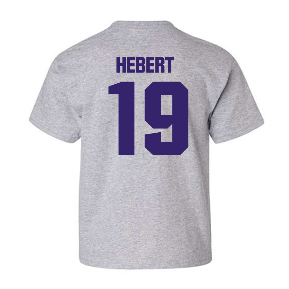 Portland - NCAA Baseball : Curtis Hebert - Classic Shersey Youth T-Shirt-1