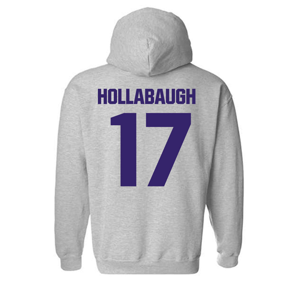 Portland - NCAA Baseball : Coleman Hollabaugh - Classic Shersey Hooded Sweatshirt-1