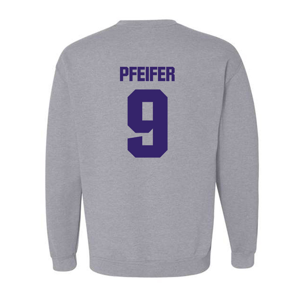 Portland - NCAA Baseball : Isaac Pfeifer - Classic Shersey Crewneck Sweatshirt-1