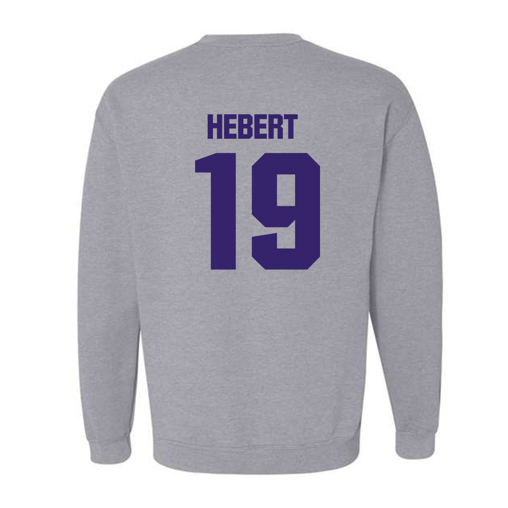 Portland - NCAA Baseball : Curtis Hebert - Classic Shersey Crewneck Sweatshirt-1