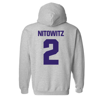 Portland - NCAA Baseball : Cody Nitowitz - Classic Shersey Hooded Sweatshirt-1