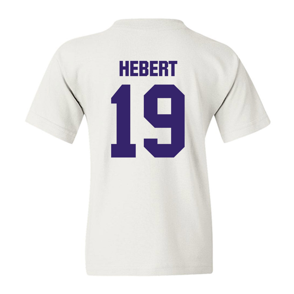 Portland - NCAA Baseball : Curtis Hebert - Youth T-Shirt-1