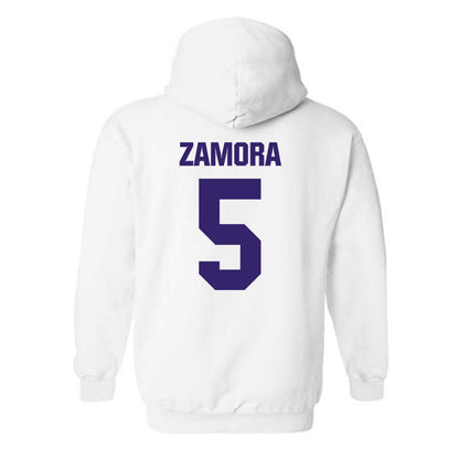 Portland - NCAA Men's Soccer : Ethan Zamora - Hooded Sweatshirt-1