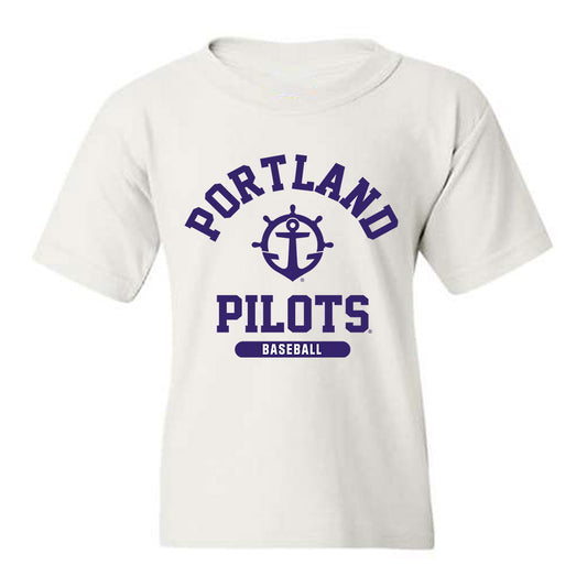 Portland - NCAA Baseball : Curtis Hebert - Youth T-Shirt-0
