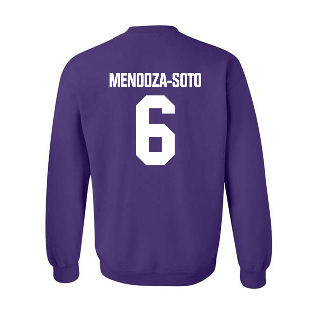 Portland - NCAA Men's Soccer : Christian Mendoza-Soto - Crewneck Sweatshirt-1