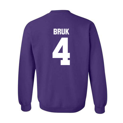 Portland - NCAA Beach Volleyball : Valerie Bruk - Crewneck Sweatshirt-1