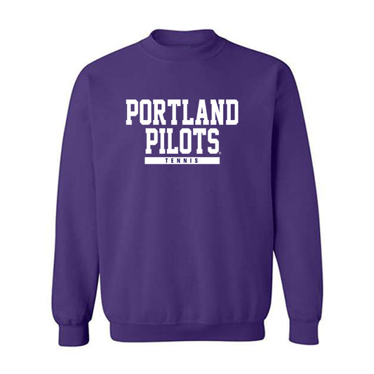 Portland - NCAA Men's Tennis : Elijah Noel - Crewneck Sweatshirt-0