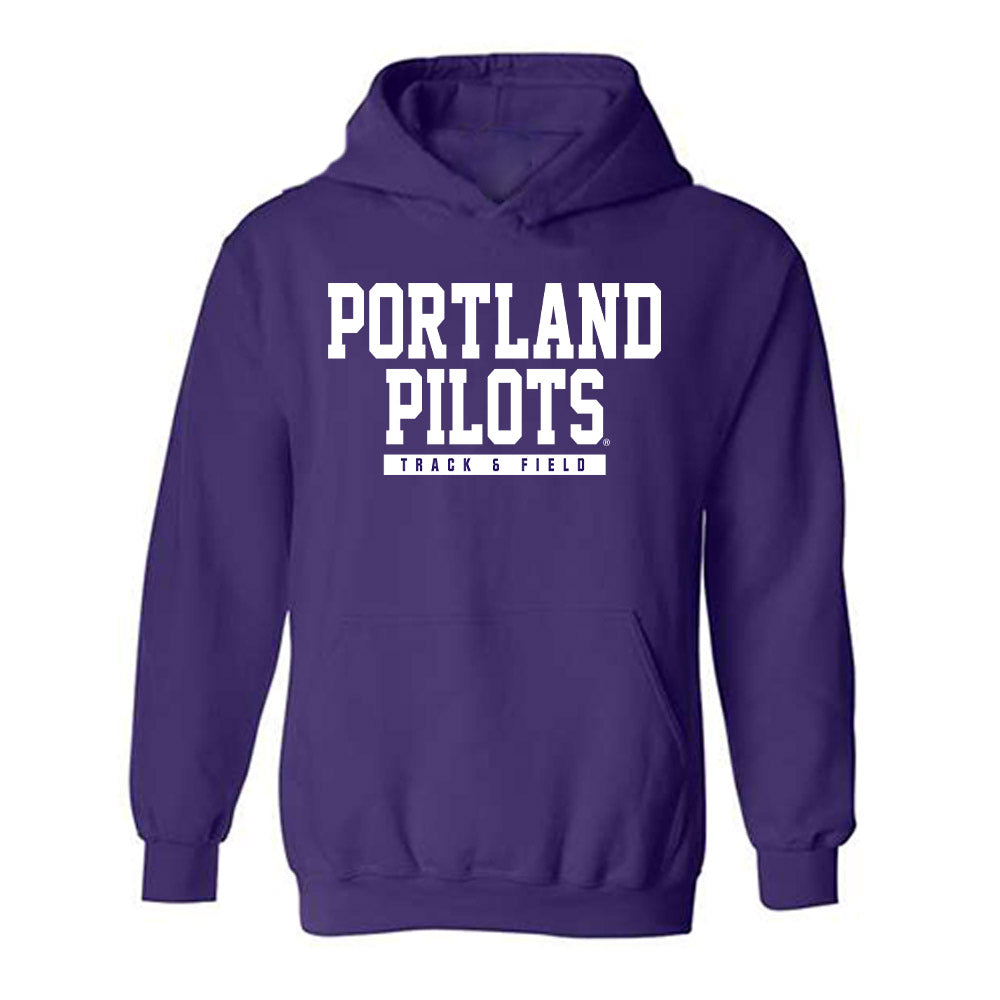 Portland - NCAA Women's Track & Field : Malia Harvey - Hooded Sweatshirt-0