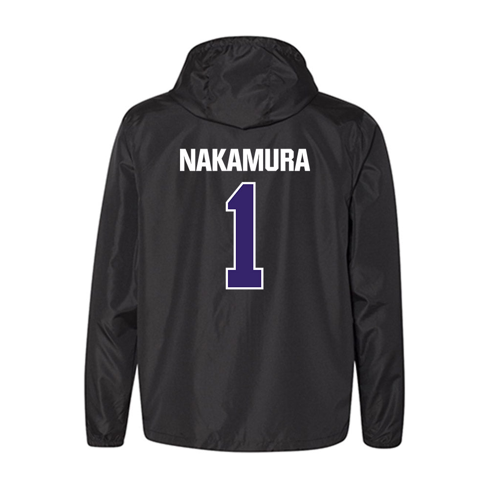 Portland - NCAA Baseball : Logan Nakamura - Windbreaker-1