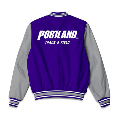 Portland - NCAA Men's Track & Field : Pedro Vazquez - Bomber Jacket-1