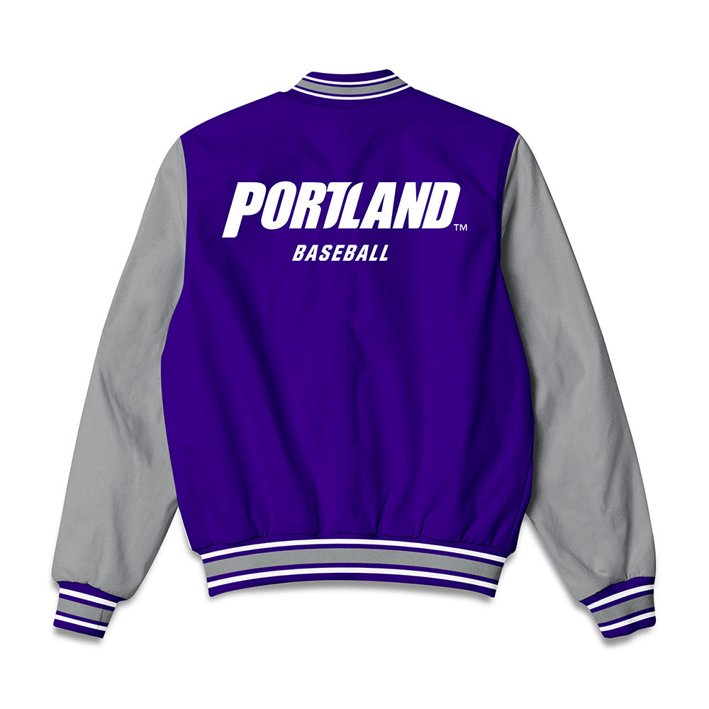 Portland - NCAA Baseball : Ryan Rembisz - Bomber Jacket-1