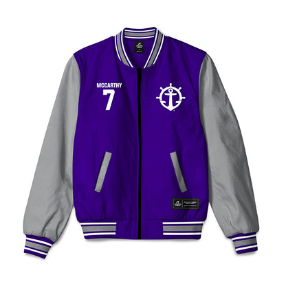 Portland - NCAA Baseball : Riley McCarthy - Bomber Jacket-0