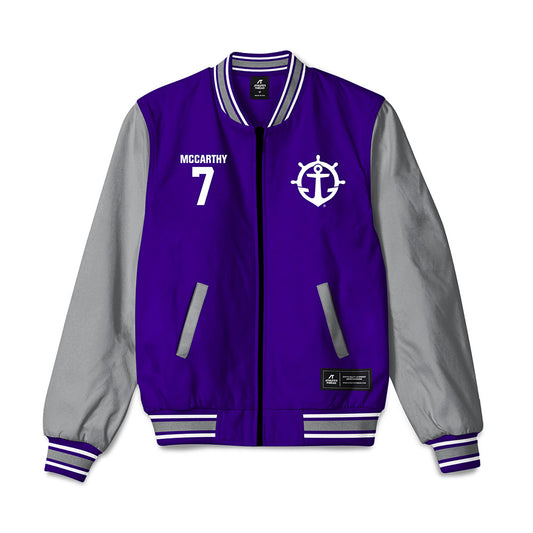 Portland - NCAA Baseball : Riley McCarthy - Bomber Jacket-0