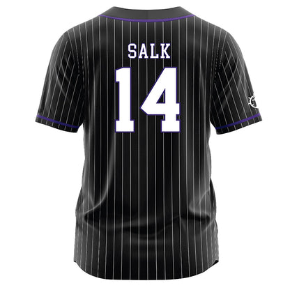 Portland - NCAA Baseball : Jonas Salk - Black Jersey-1