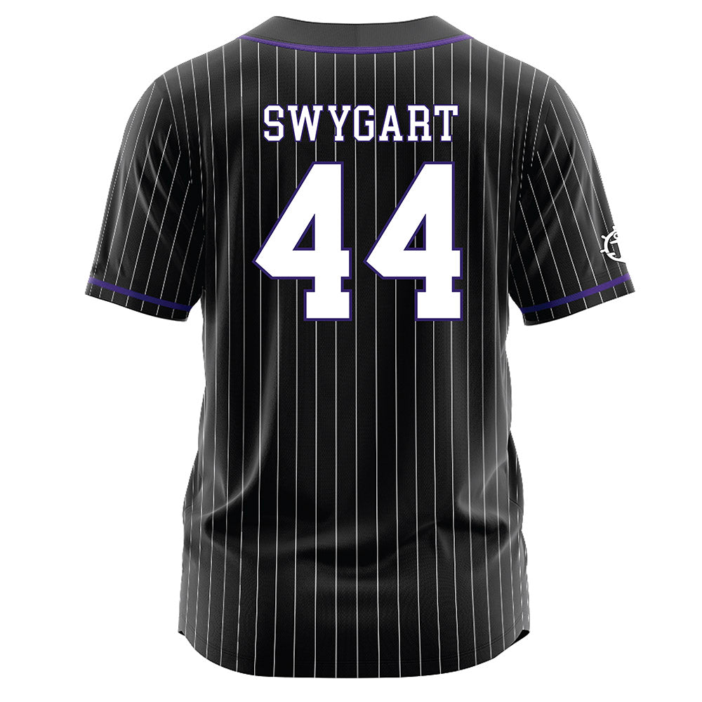 Portland - NCAA Baseball : Trey Swygart - Black Jersey-1