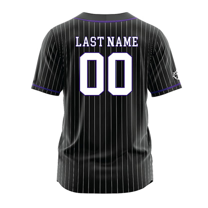 Portland - NCAA Baseball : - Black Jersey-1