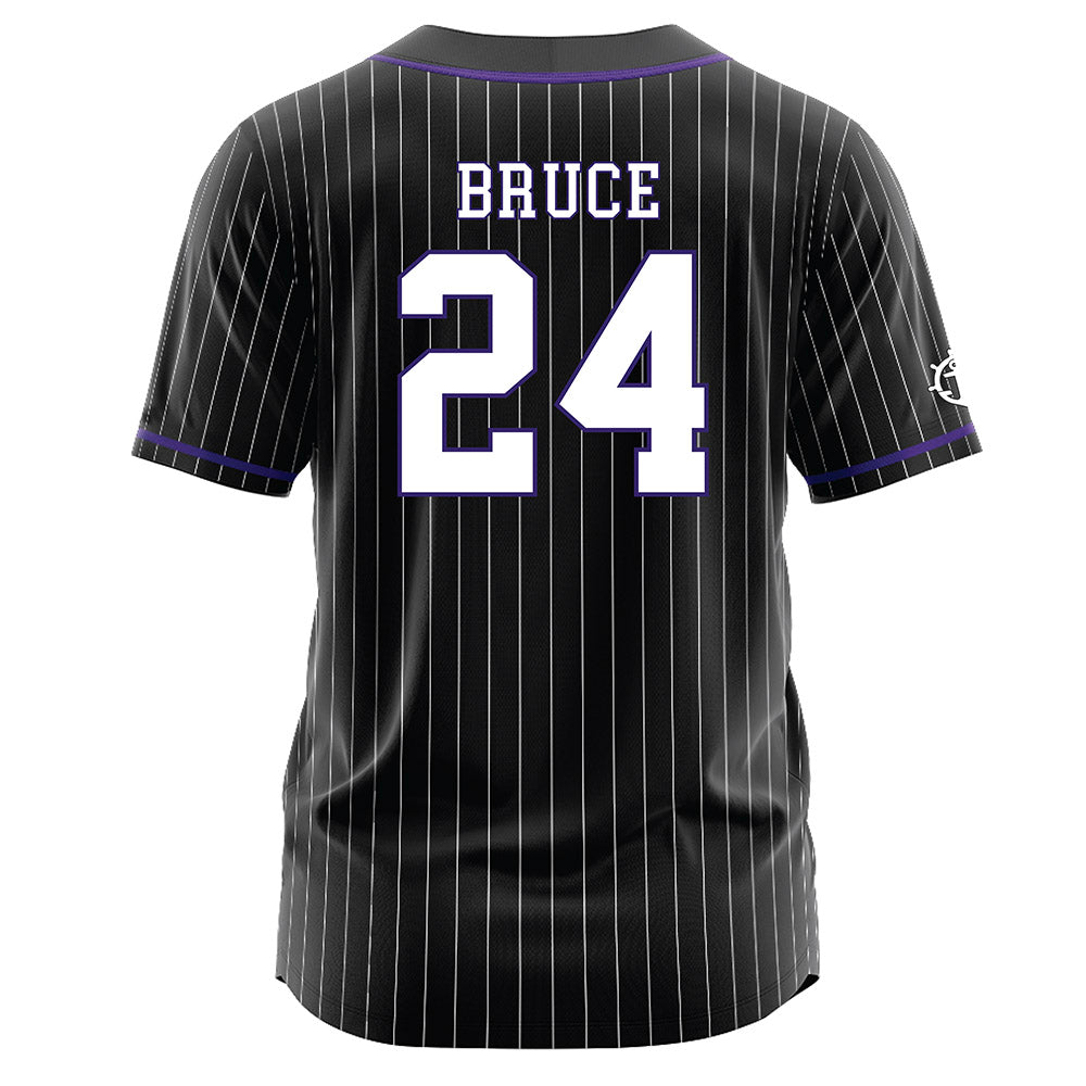 Portland - NCAA Baseball : Gage Bruce - Black Jersey-1
