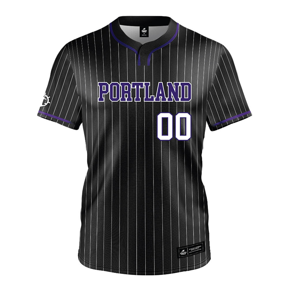 Portland - NCAA Baseball : - Black Jersey-0