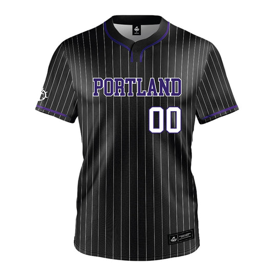 Portland - NCAA Baseball : - Black Jersey-0