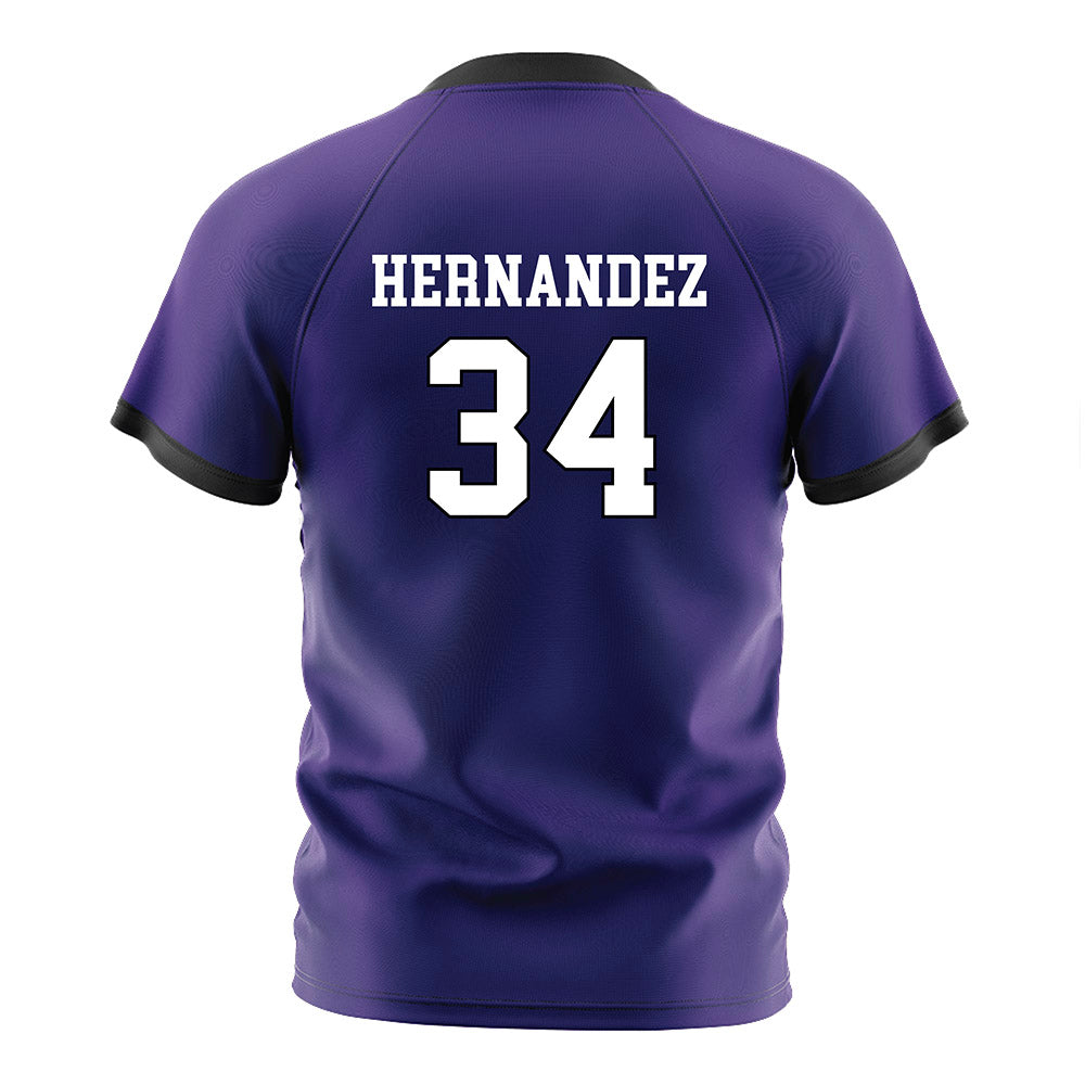 Portland - NCAA Men's Soccer : Miguel-Angel Hernandez - Soccer Jersey-1