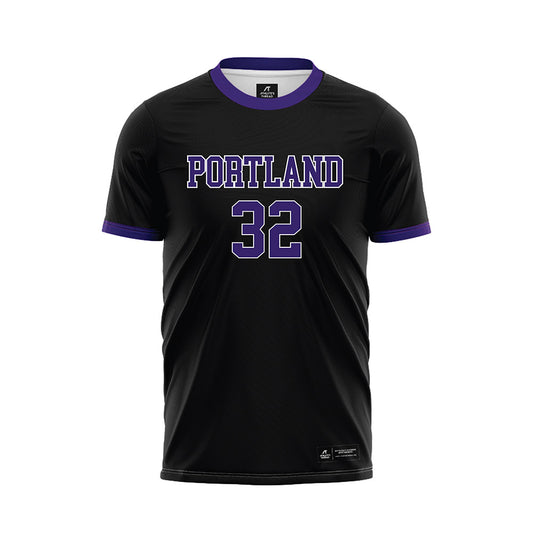 Portland - NCAA Women's Soccer : Abby Pressnell - Black Soccer Jersey-0