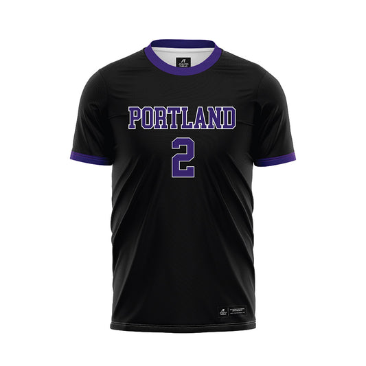 Portland - NCAA Women's Soccer : Katia Pender - Black Soccer Jersey-0