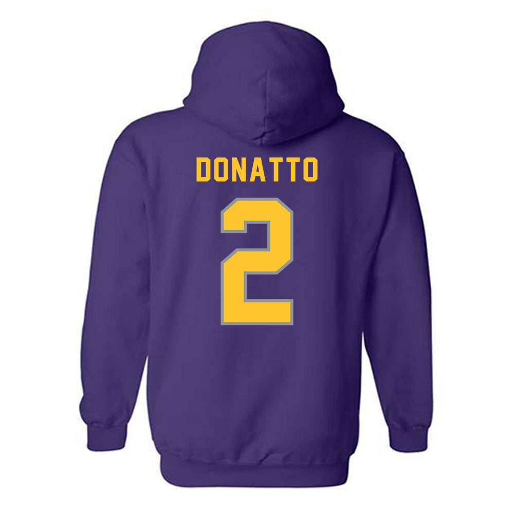 PVAMU - NCAA Baseball : Ahmar Donatto - Classic Shersey Hooded Sweatshirt-1