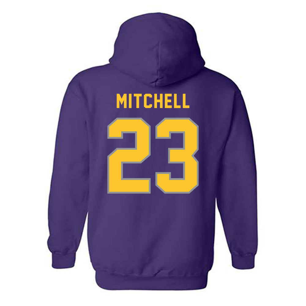 PVAMU - NCAA Men's Basketball : Elijah Mitchell - Classic Shersey Hooded Sweatshirt-1