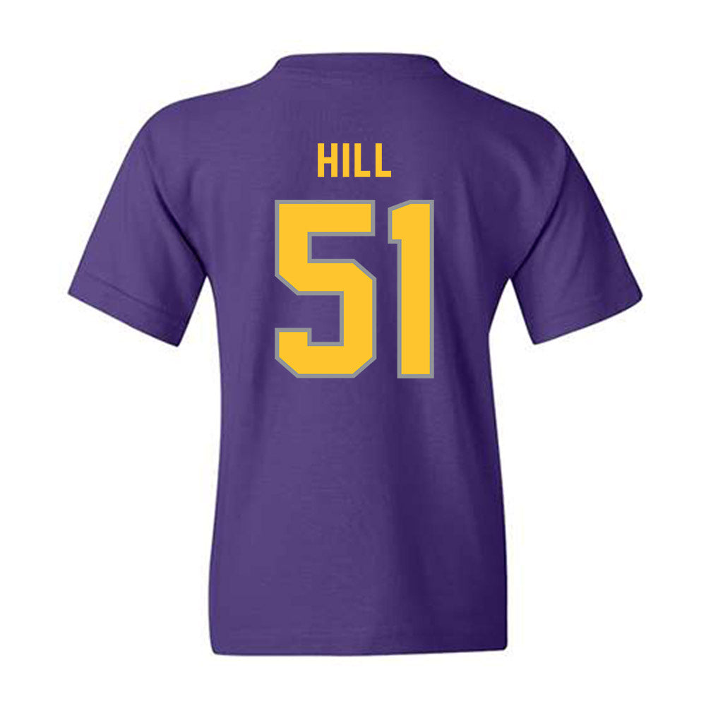 PVAMU - NCAA Football : Nigel Hill - Classic Shersey Youth T-Shirt-1