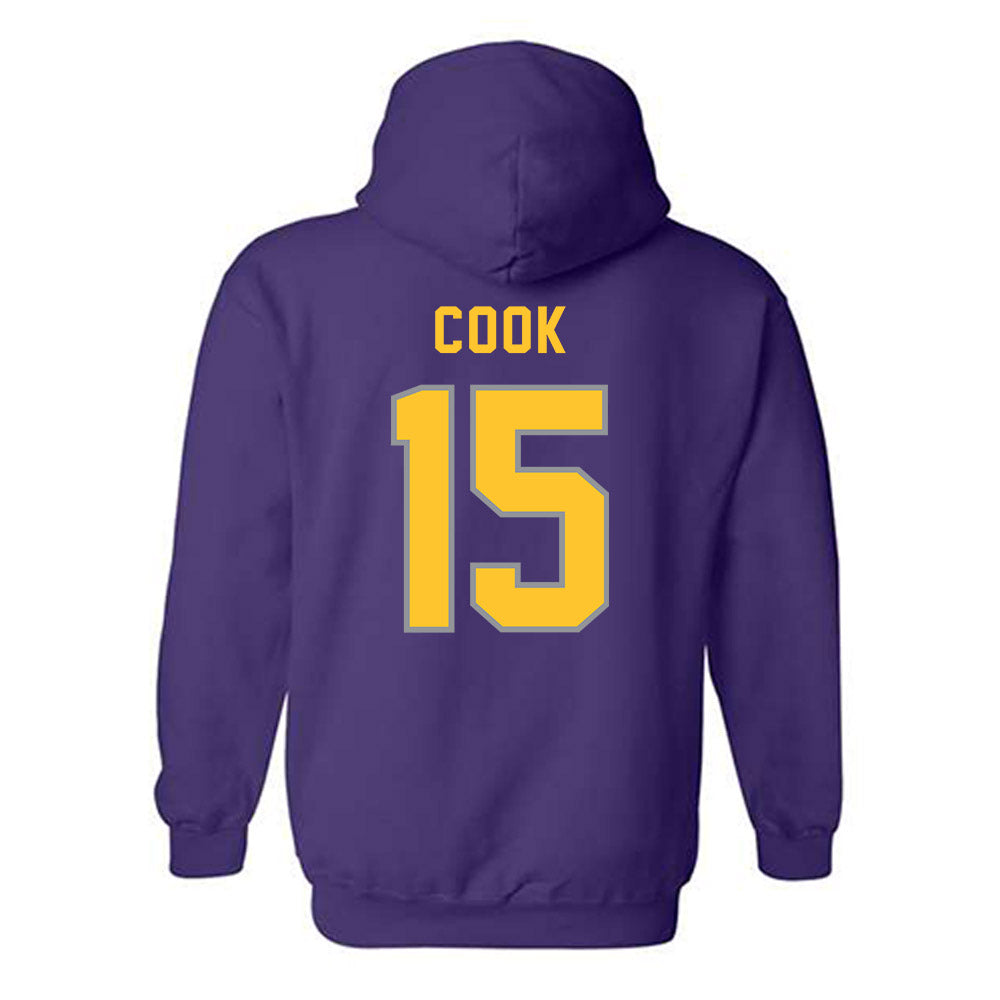 PVAMU - NCAA Women's Volleyball : Carrington Cook - Classic Shersey Hooded Sweatshirt-1