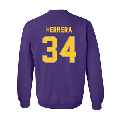 PVAMU - NCAA Baseball : Isaac Herrera - Classic Shersey Crewneck Sweatshirt-1