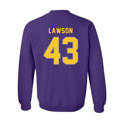 PVAMU - NCAA Baseball : John Lawson - Classic Shersey Crewneck Sweatshirt-1