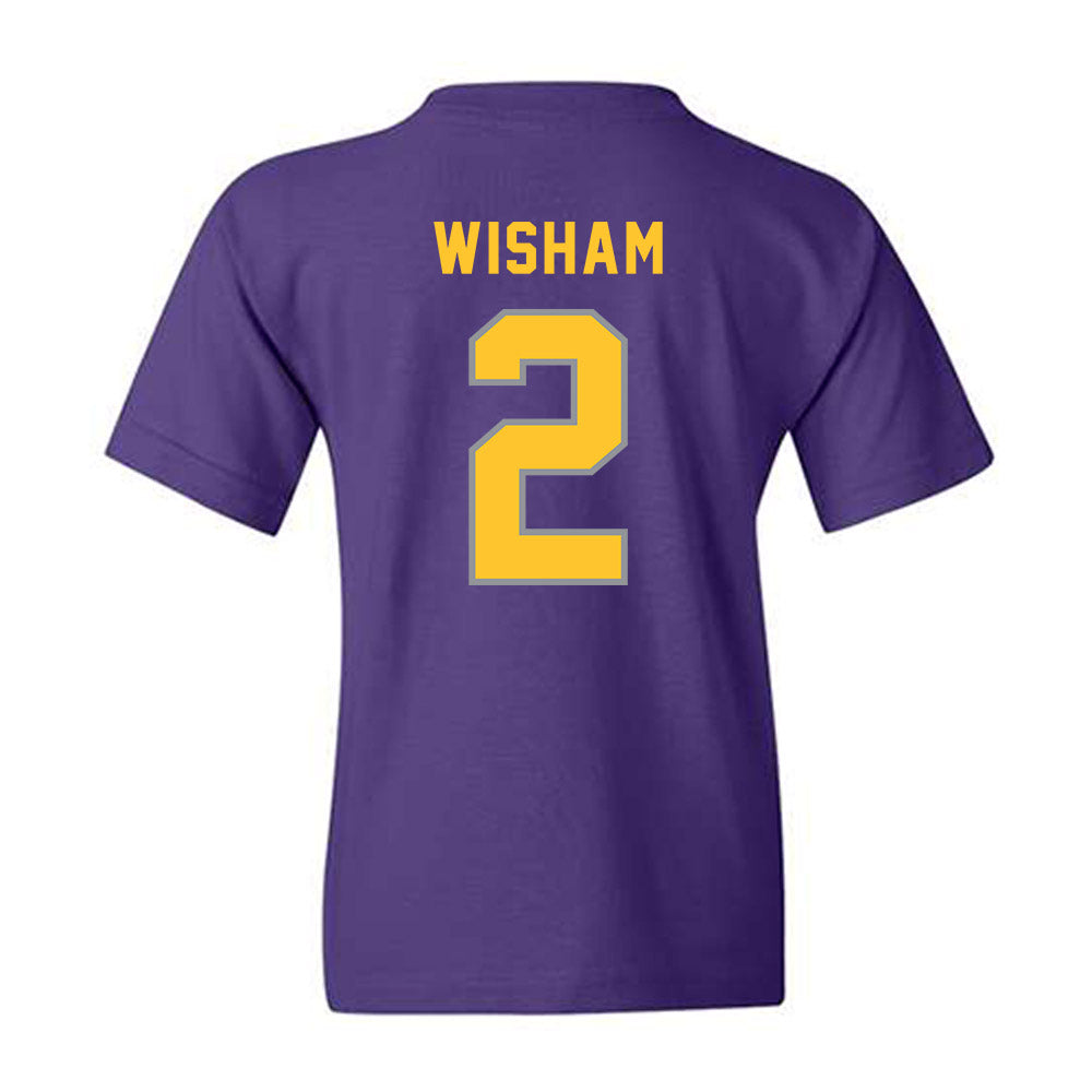 PVAMU - NCAA Football : Connor Wisham - Classic Shersey Youth T-Shirt-1