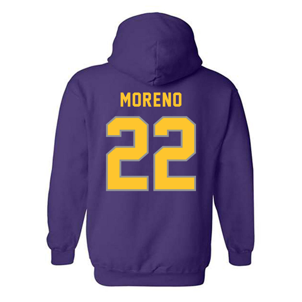 PVAMU - NCAA Baseball : Jadin Moreno - Classic Shersey Hooded Sweatshirt-1