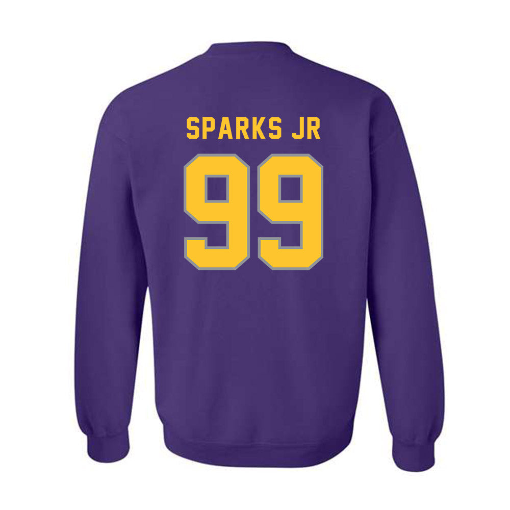 PVAMU - NCAA Football : alajujuan sparks jr - Classic Shersey Crewneck Sweatshirt-1