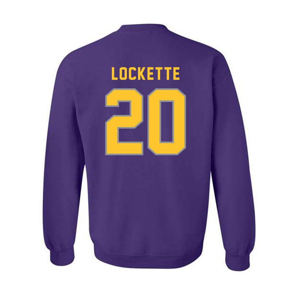 PVAMU - NCAA Baseball : Corie Lockette - Classic Shersey Crewneck Sweatshirt-1